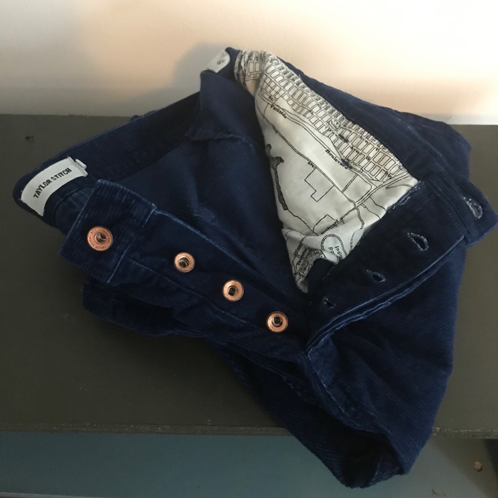 COPY - Taylor Stitch workshop corduroy camp pant …